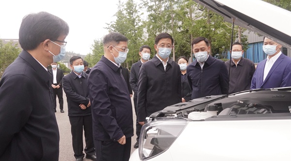 云南省委副书记、省长王予波带队到 金沙检测线路js69开展调研